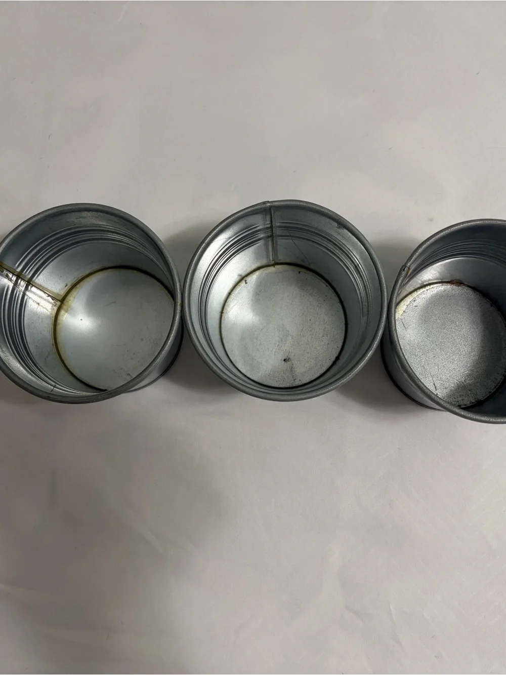 Metal Galvanized Planter Pot - Silver